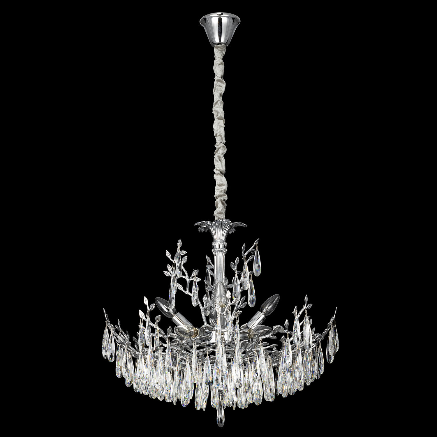 Подвесная люстра Citilux Ritz CL310081, арматура хром - фото 1