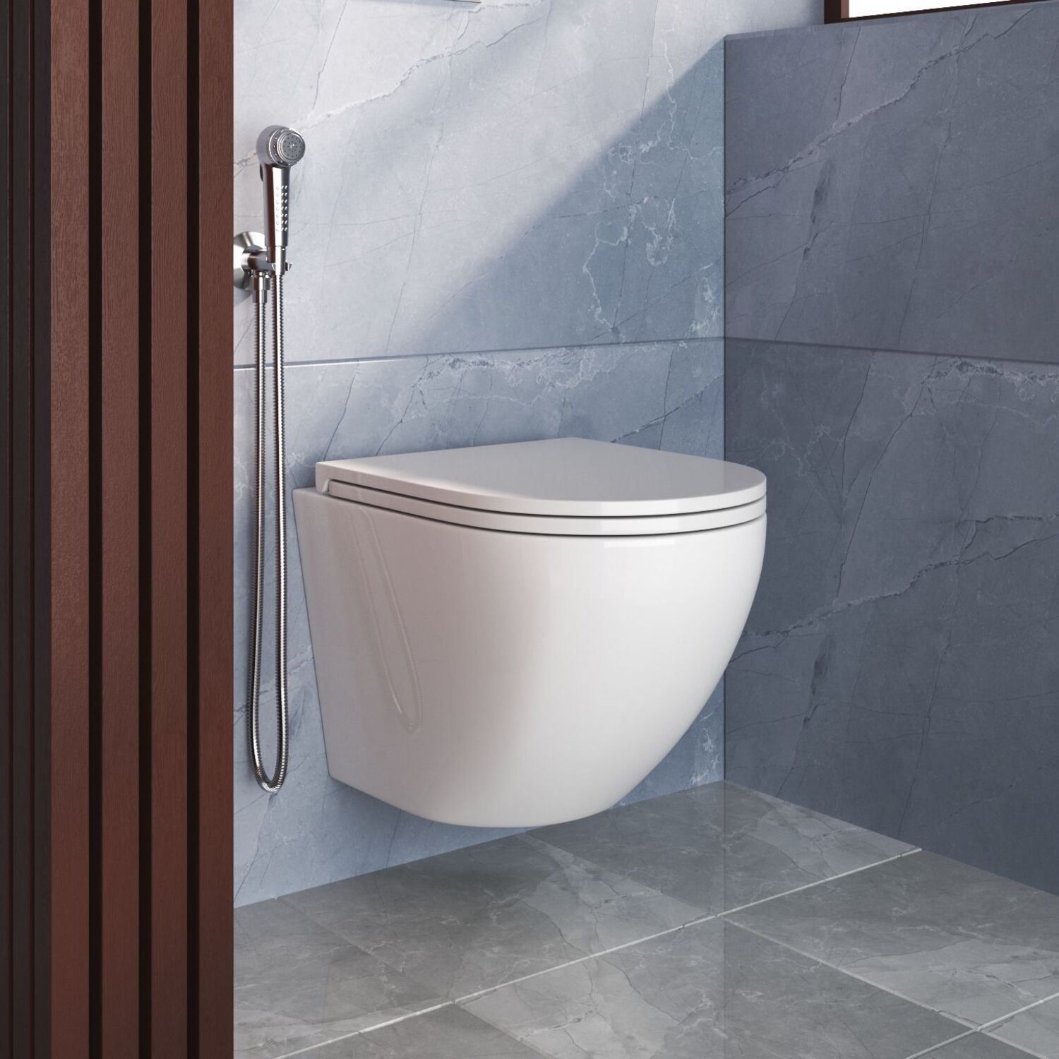 Комплект: Инсталляция Grohe 3 в 1 38811KF0 черная кнопка+Stella T JK1101010 белый унитаз, смыв торнадо - фото 1