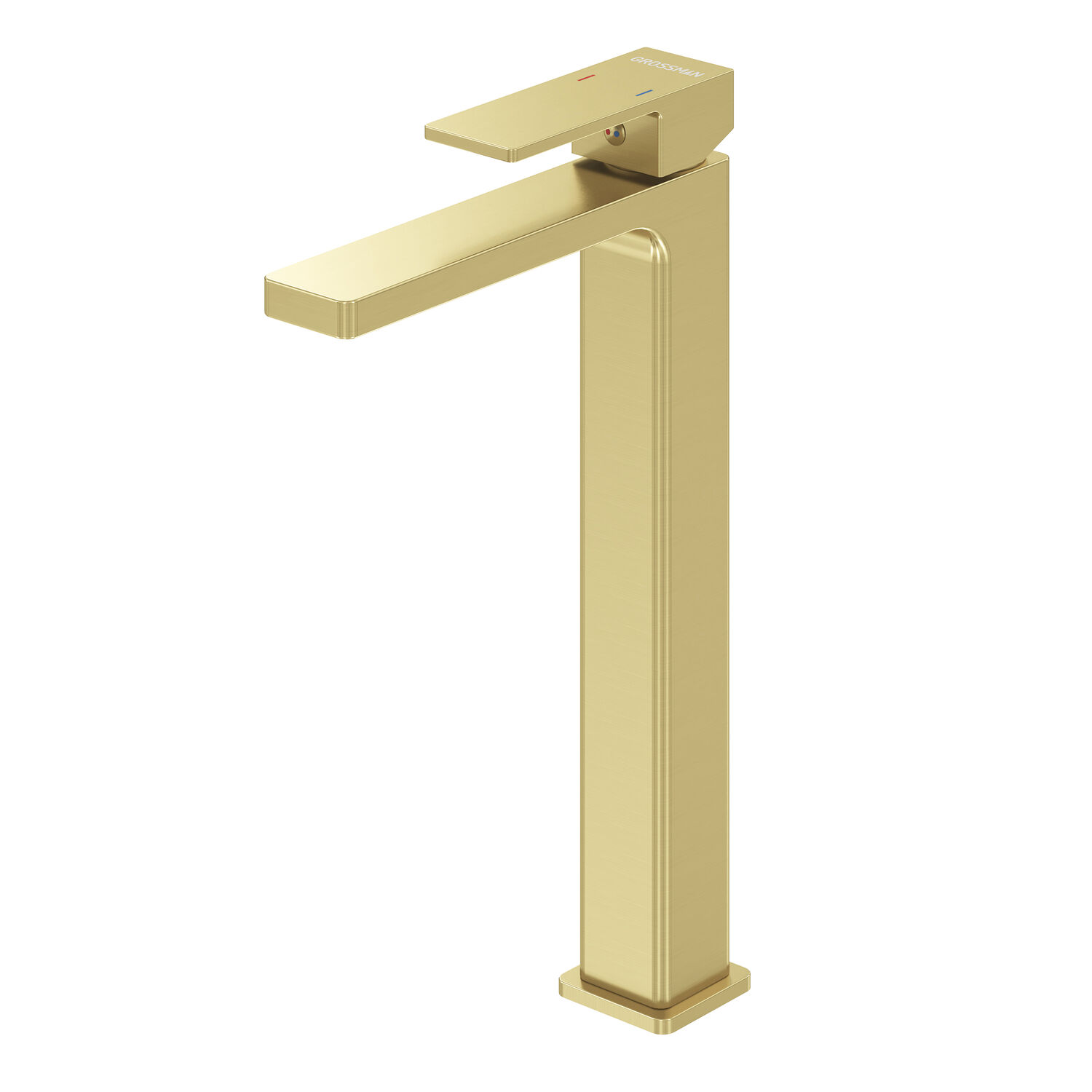 Смеситель Grossman Style 520.K35.05.320 для раковины, цвет золото сатиновое