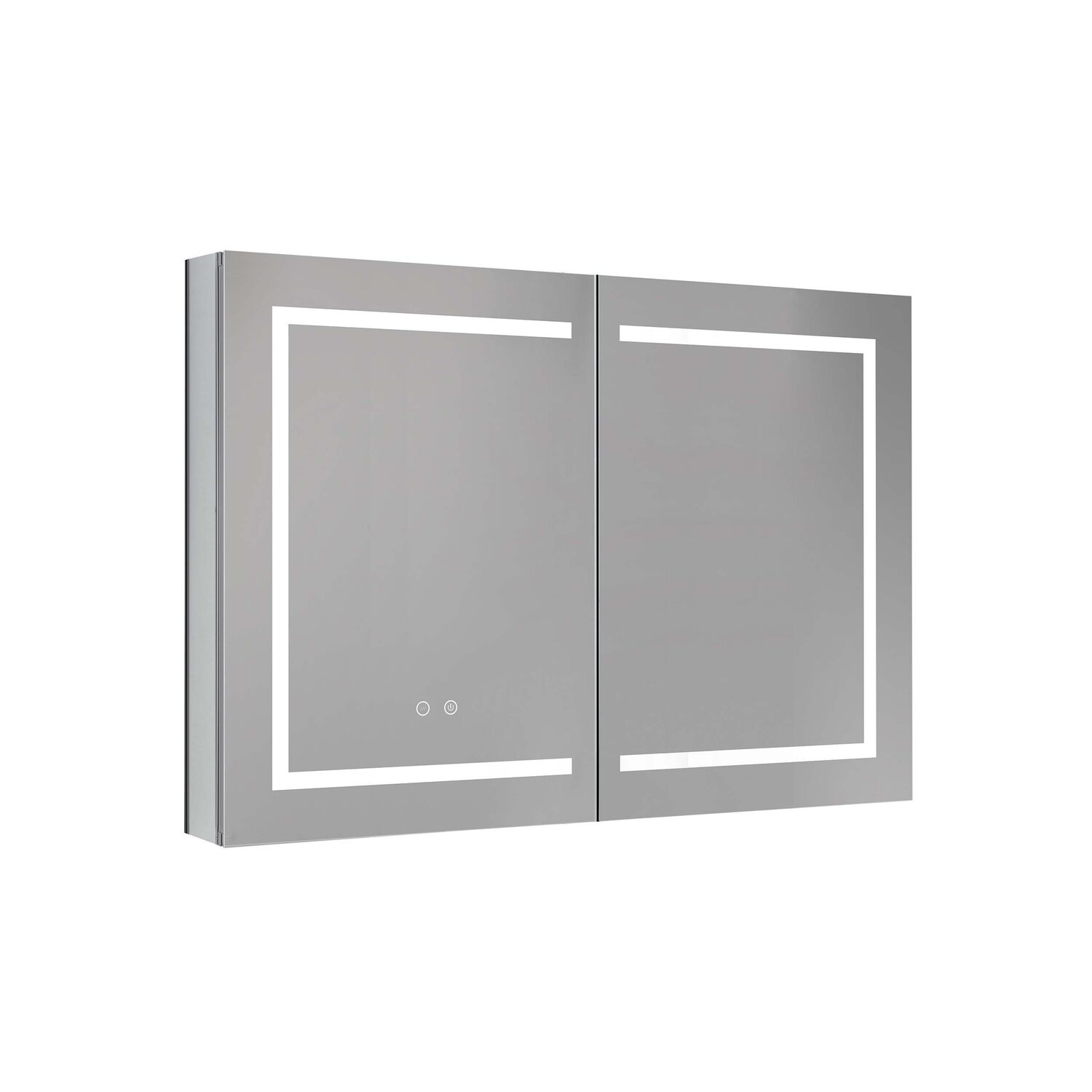 Шкаф-зеркало Акватек AQ7104-MLC 100x70, с подсветкой