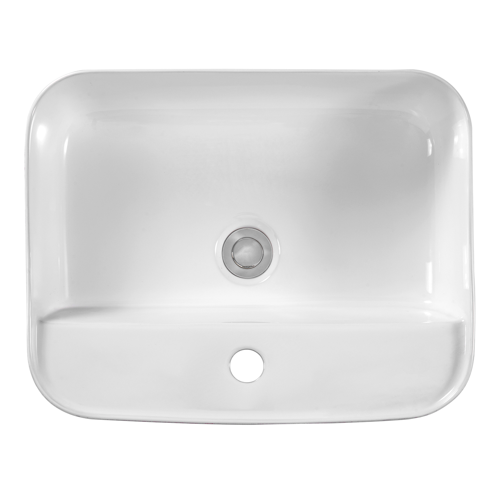Раковина Акватек Вега AQ5506-00 накладная, 50x40 см, цвет белый