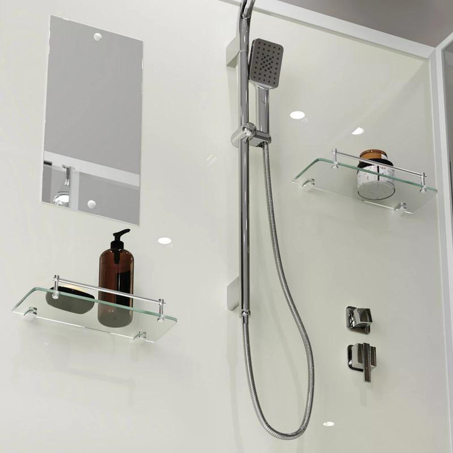 Душевая кабина Niagara Standart ST120/90/15Q/BK 120х90, стекло прозрачное, профиль белый, без крыши