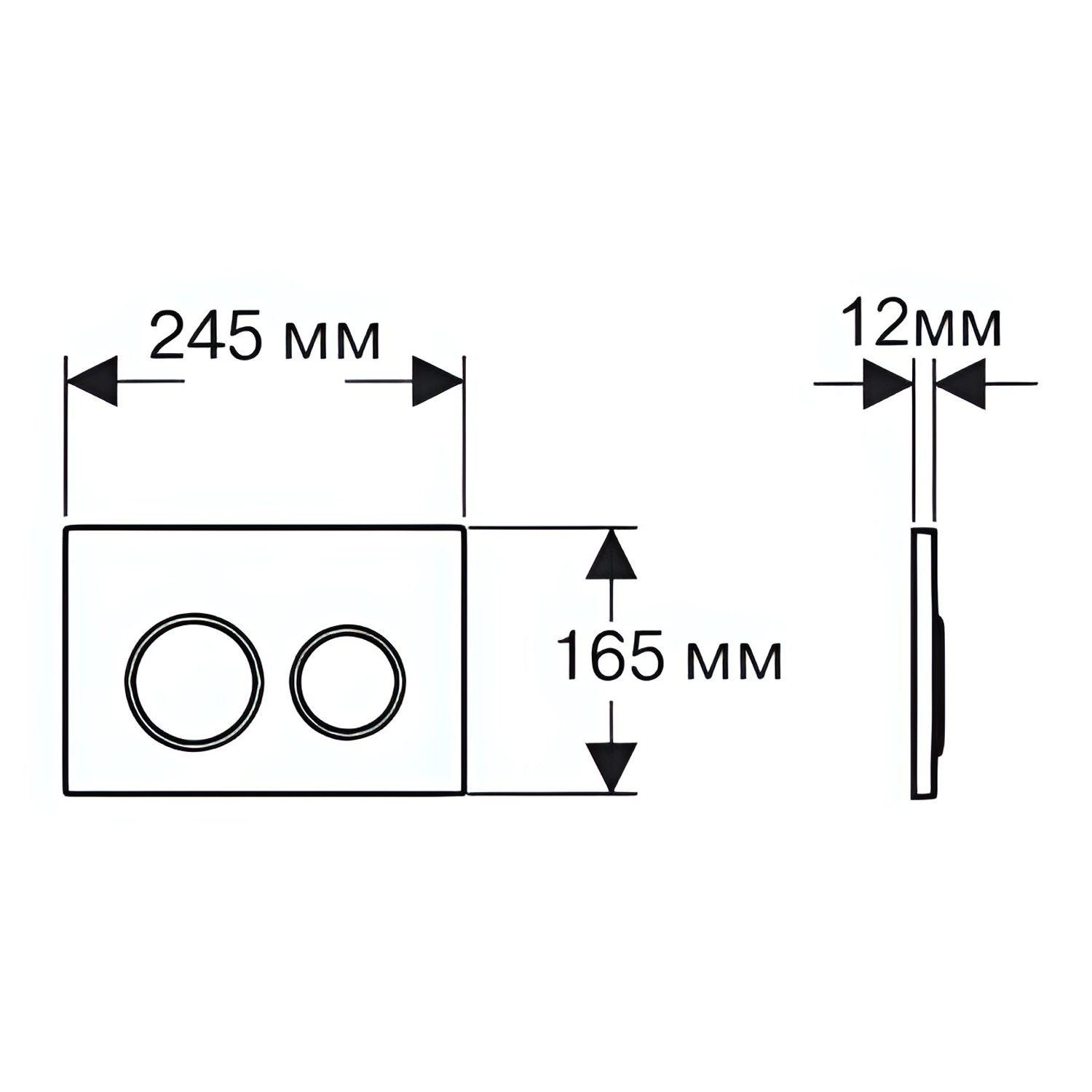 Комплект: Инсталляция Aquatek Standart 50+Кнопка 005C-1 оруж.сталь/хром+JOKI Stella XL T JK0011011 белый унитаз, смыв торнадо