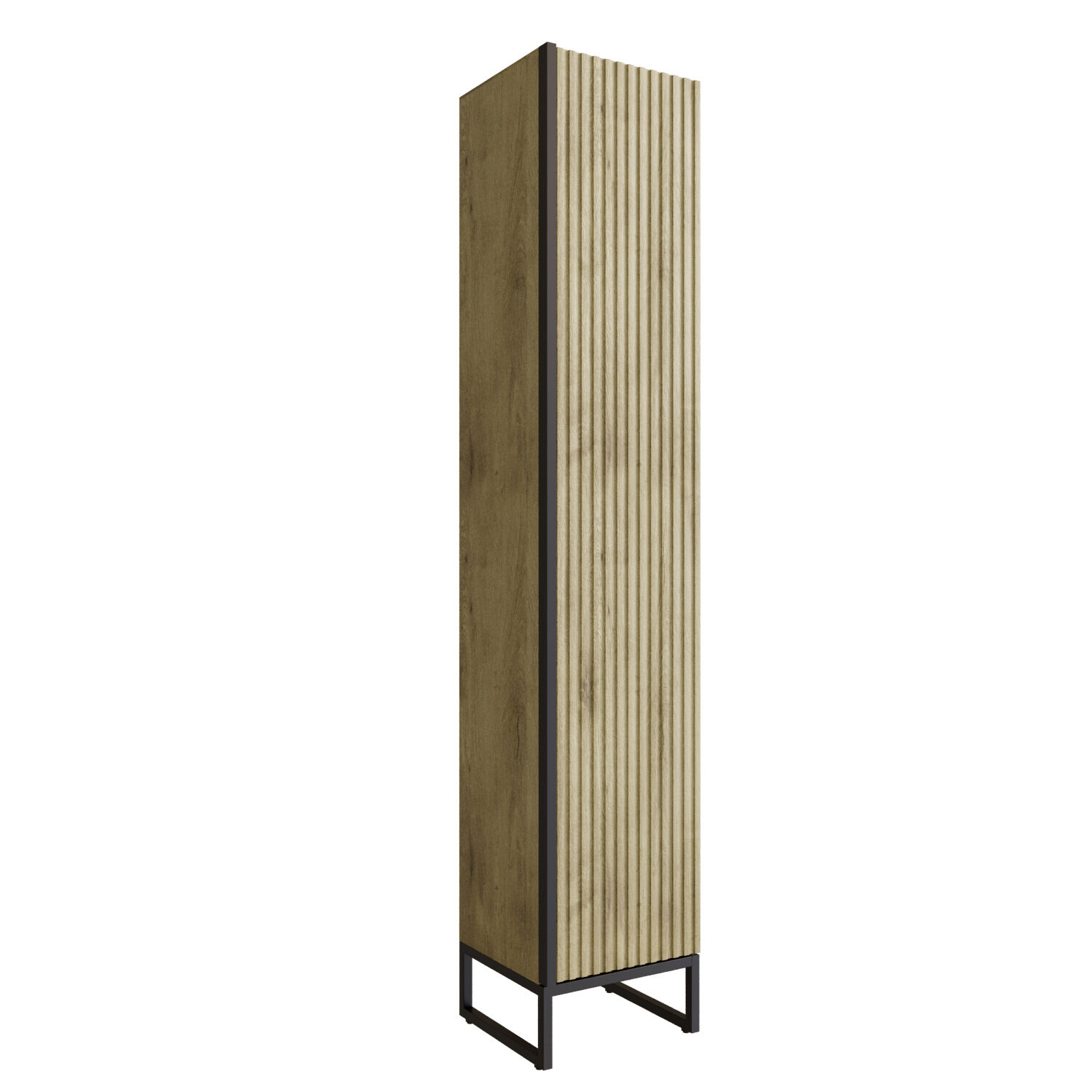 Шкаф-пенал Mixline Окленд 35, правый, цвет дуб мелфорд