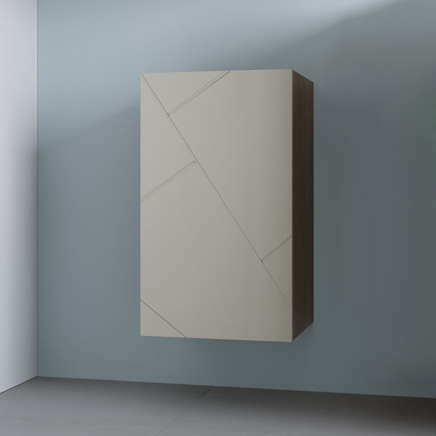 Шкаф Бриклаер Кристалл 35x60, цвет латте