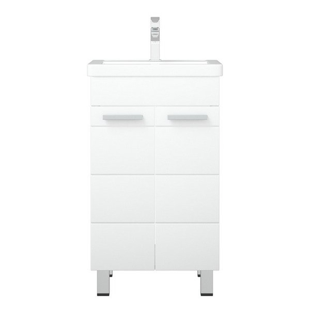Тумба для раковины Corozo Денвер 50, цвет белый - фото 1