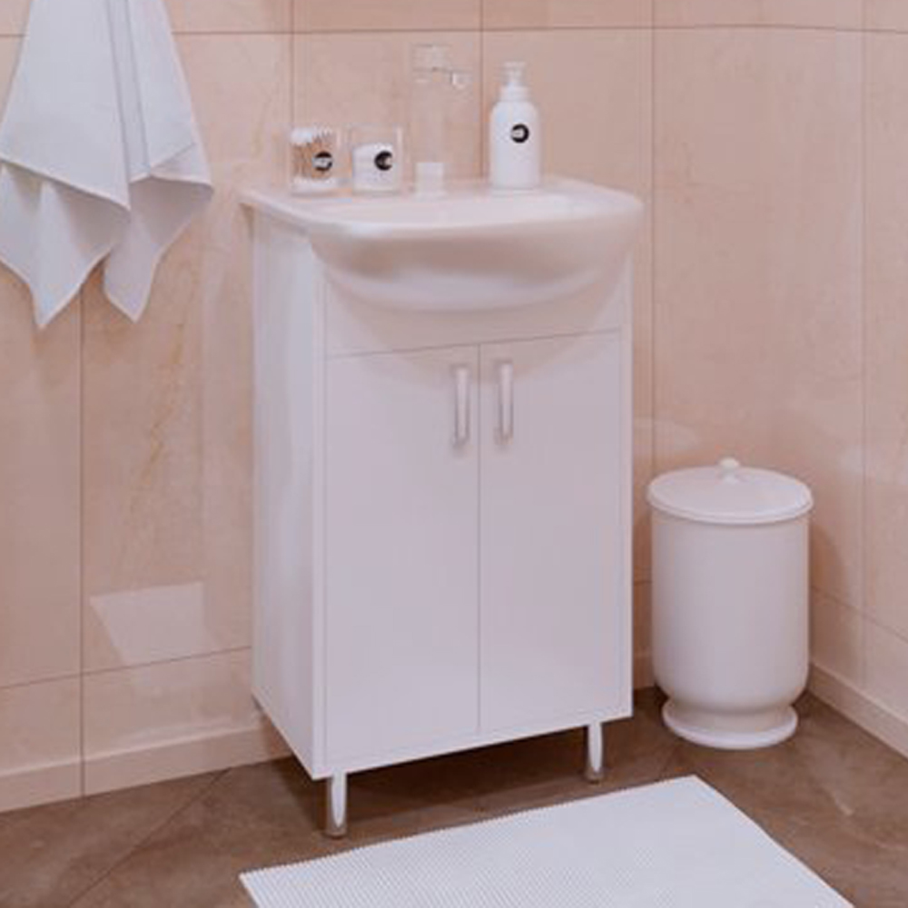 Тумба под раковину Corozo Колор 50, цвет белый