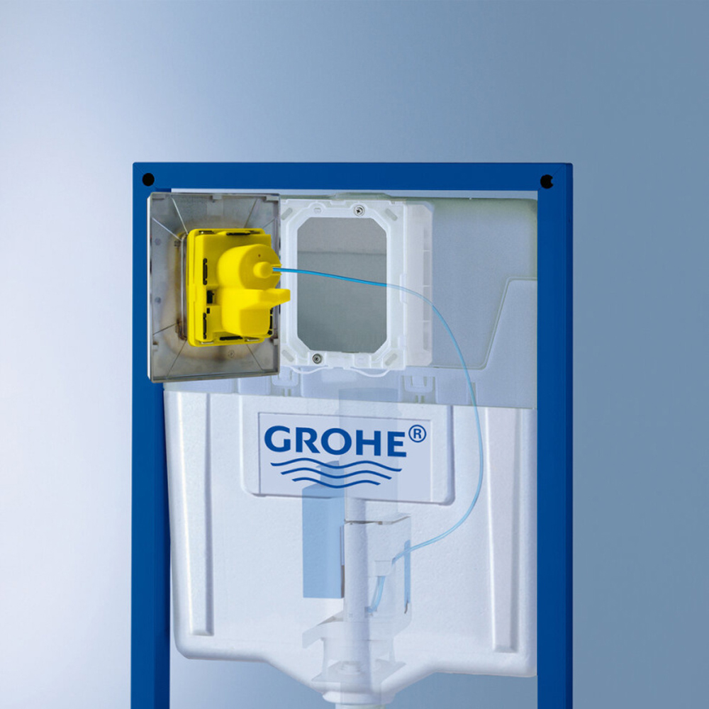 Комплект: Инсталляция Grohe 38929000 кнопка хром+AM.PM X-Joy C851900SC белый унитаз