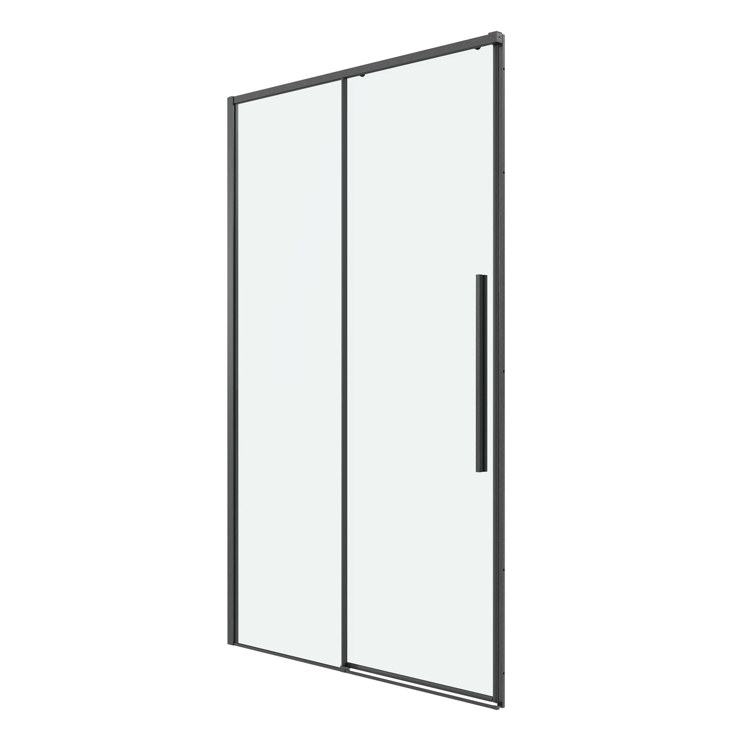 Душевая дверь Grossman Galaxy 110х195, стекло прозрачное, профиль графит сатин