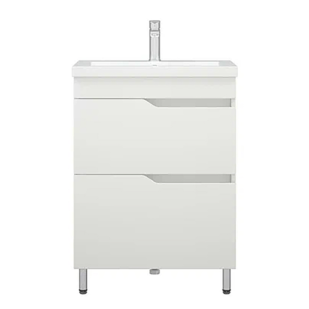 Тумба под раковину Corozo Теона Z2 60, цвет белый - фото 1