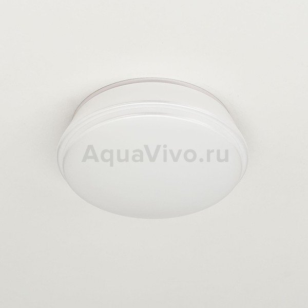 Точечный светильник Citilux Дельта CLD6008W, арматура белая, плафон полимер белый, 12х12 см