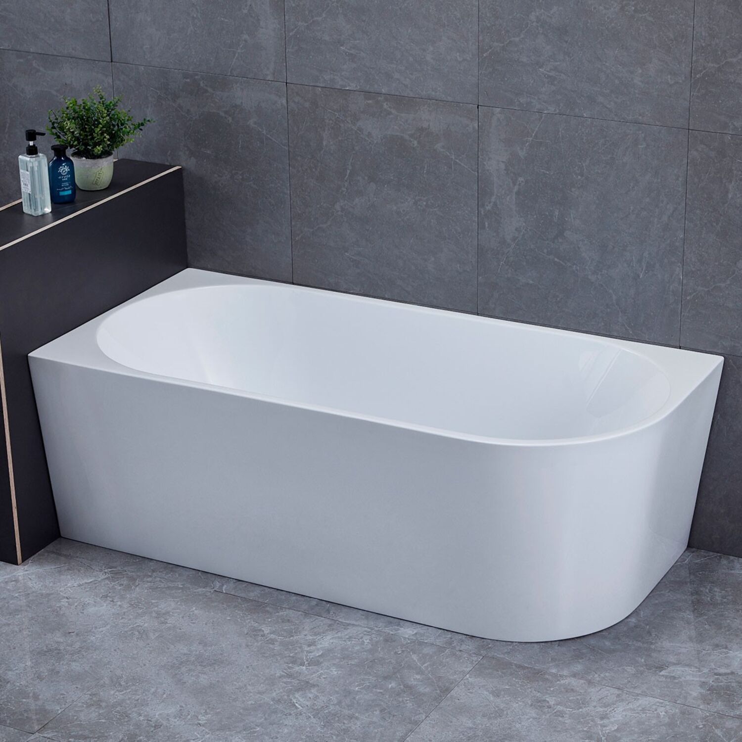 Ванна Vincea VBT-402-1500L 150x75 акриловая, левая, цвет белый