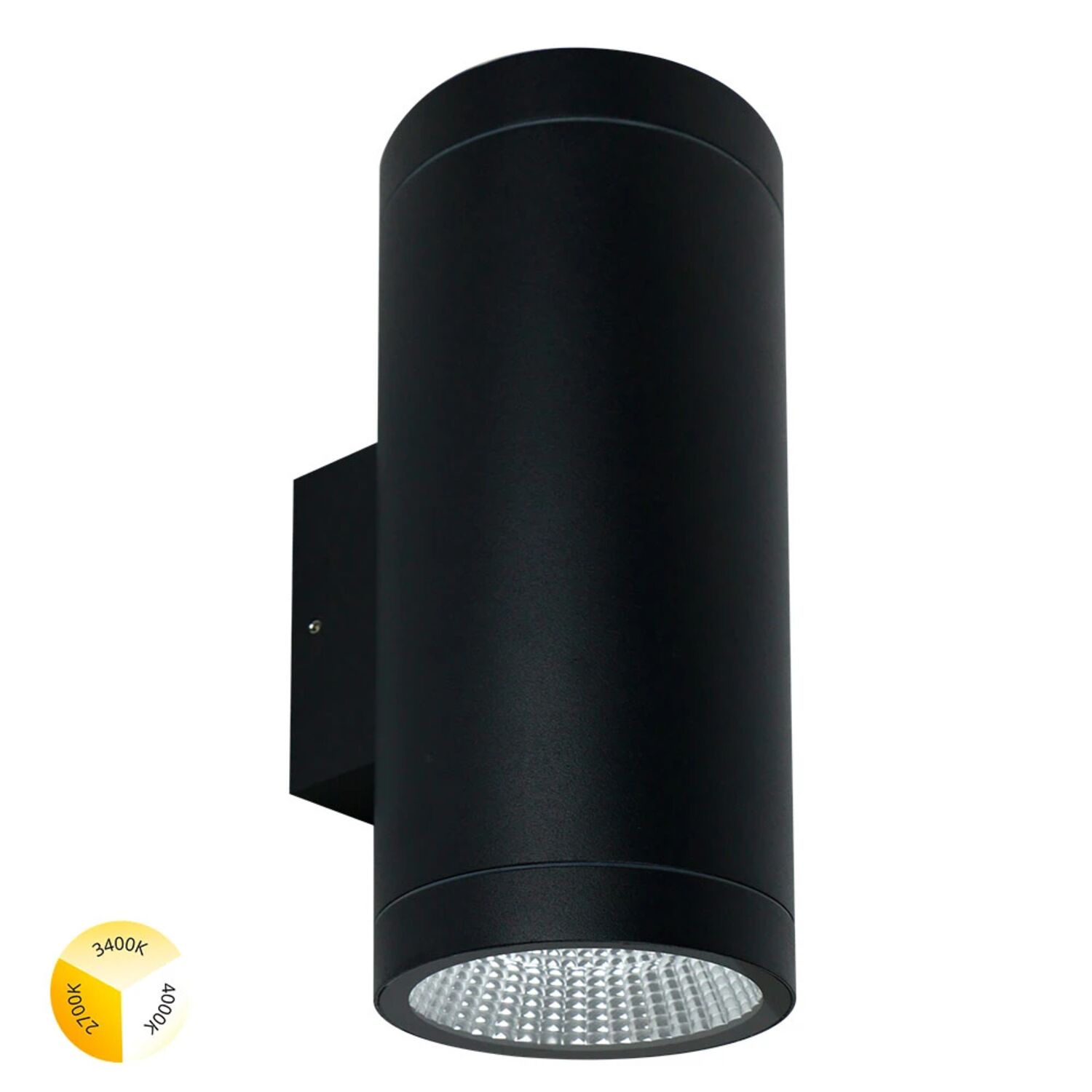 Фасадный светильник Arte Lamp Torcular A1313AL-2BK, арматура черная, плафон алюминий черный