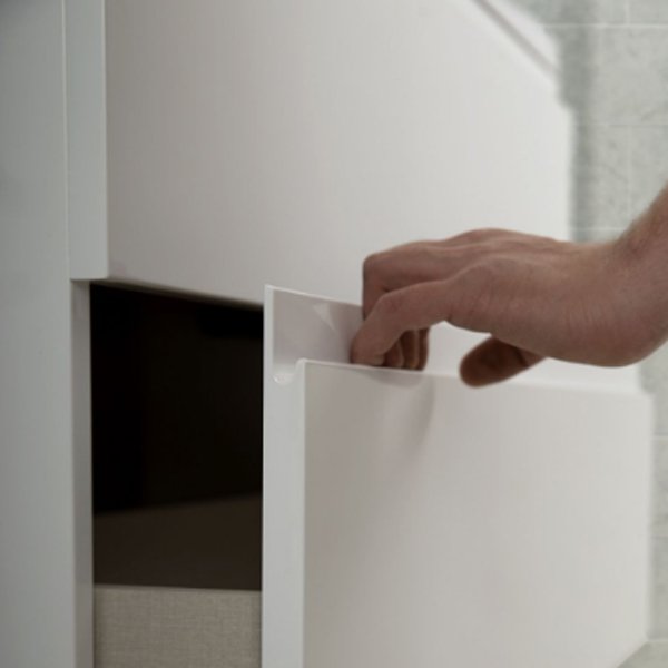Мебель для ванной Art & Max Bianchi 75 подвесная, цвет белый матовый  - фото 1