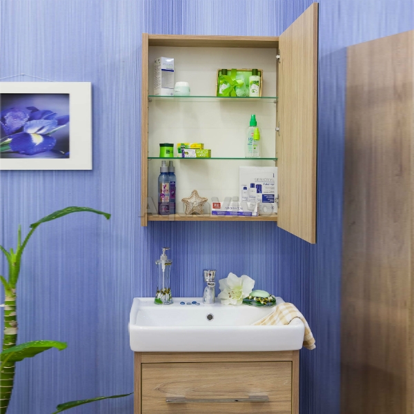 Мебель для ванной Sanflor Ларго 60, подвесная, цвет Швейцарский Вяз - фото 1