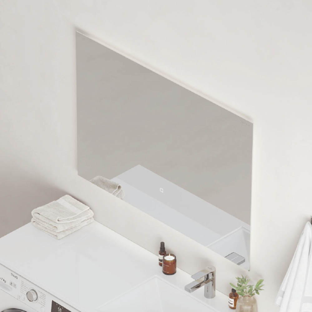 Зеркало Оника Люма 100x80, с подсветкой и диммером - фото 1