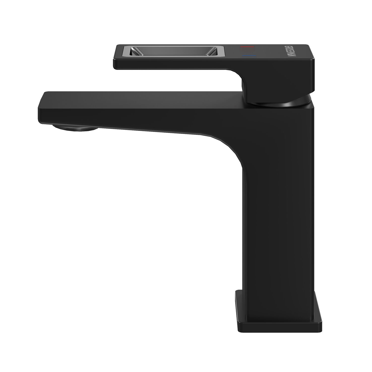 Смеситель Grossman Pragma 510.K35.03.210 для раковины, цвет черный матовый - фото 1