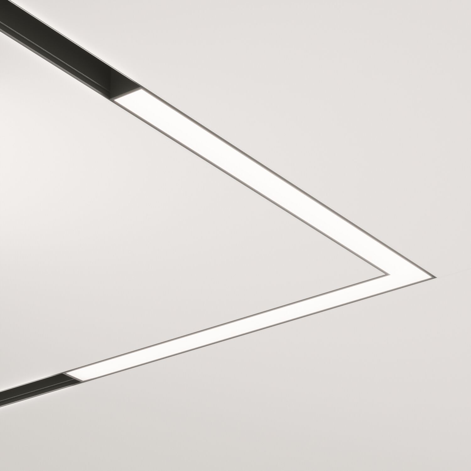 Трековый светильник Maytoni Basis Angle TR042-2-24W3K, арматура черная   