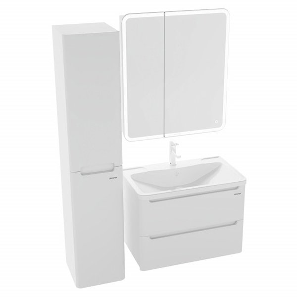 Мебель для ванной Grossman Адель 70, подвесная, цвет белый - фото 1