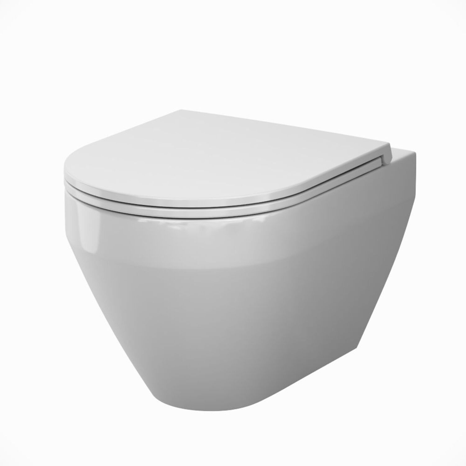 Унитаз AM.PM Spirit 2.0 Aquaspin C701900SC подвесной, безбодковый, смыв Торнадо, с сиденьем микролифт, цвет белый