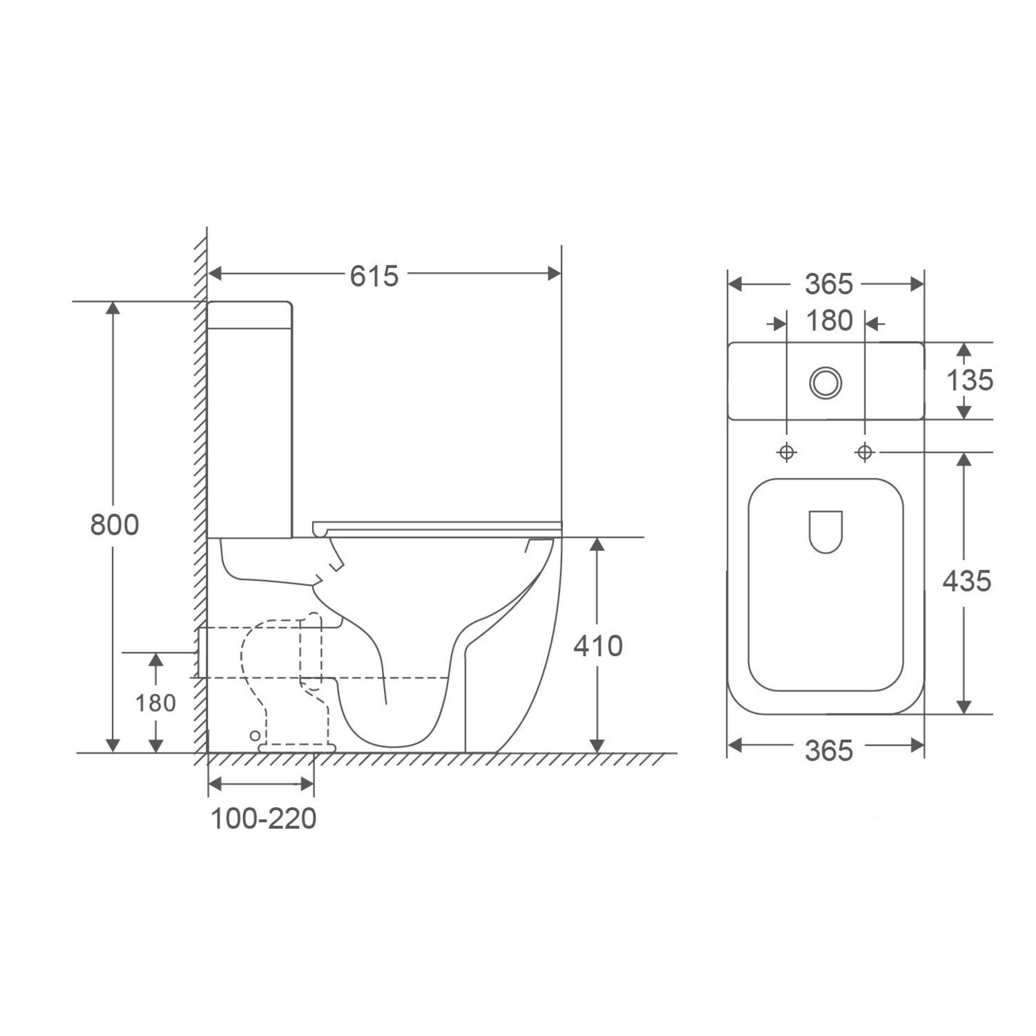 Унитаз-компакт Vincea Bien VT2-51T напольный, безободковый, смыв Торнадо, с сиденьем микролифт, цвет белый - фото 1