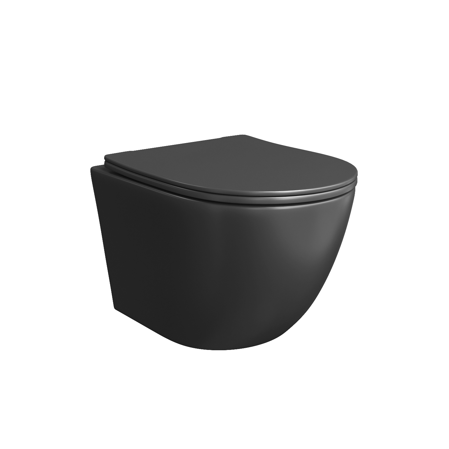 Комплект: Инсталляция JK45045 + Кнопка JK203507BM черная + Stella T JK1141020MB черный унитаз, смыв торнадо - фото 1