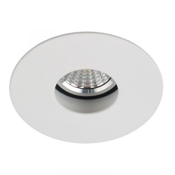 Точечный светильник Arte Lamp Accento A3217PL-1WH, арматура белая, 9х9 см
