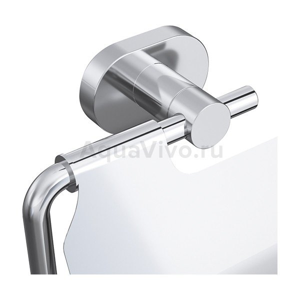Держатель туалетной бумаги AM.PM Sense L A74341400, с крышкой, цвет хром