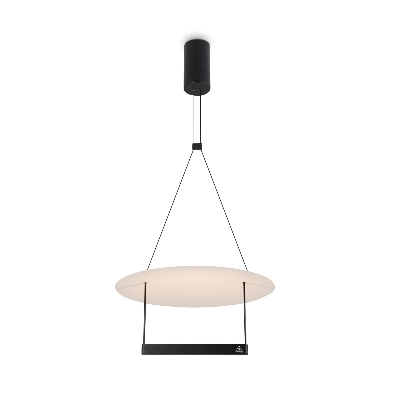 Подвесной светильник Maytoni Ambience MOD280PL-L23B3K, арматура черная, профиль металл белый