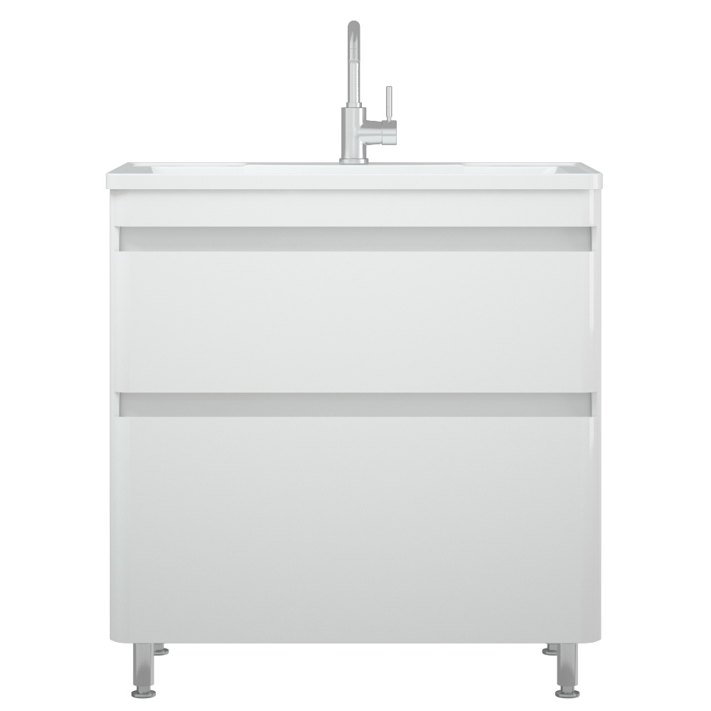 Тумба под раковину Corozo Алабама Z2 80, напольная, цвет белый - фото 1