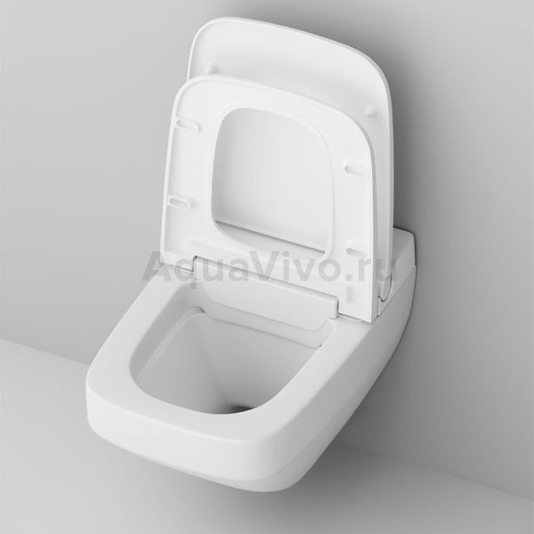 Комплект AM.PM IS450A38.CCC50A унитаза Inspire 2.0 FlashClean с крышкой-биде и инсталляции c черной кнопкой