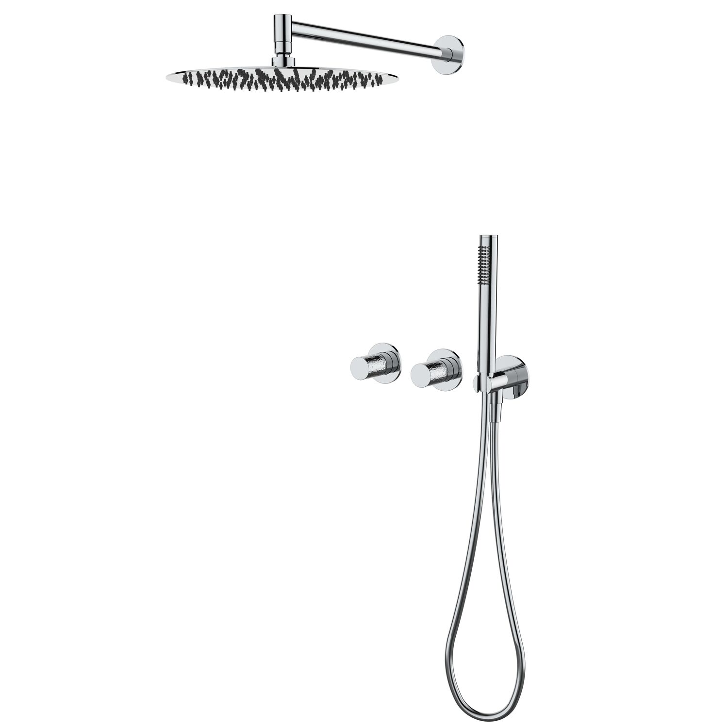 Душевой комплект Vincea Aura VSFW-6AU1CH, встраиваемый, цвет хром