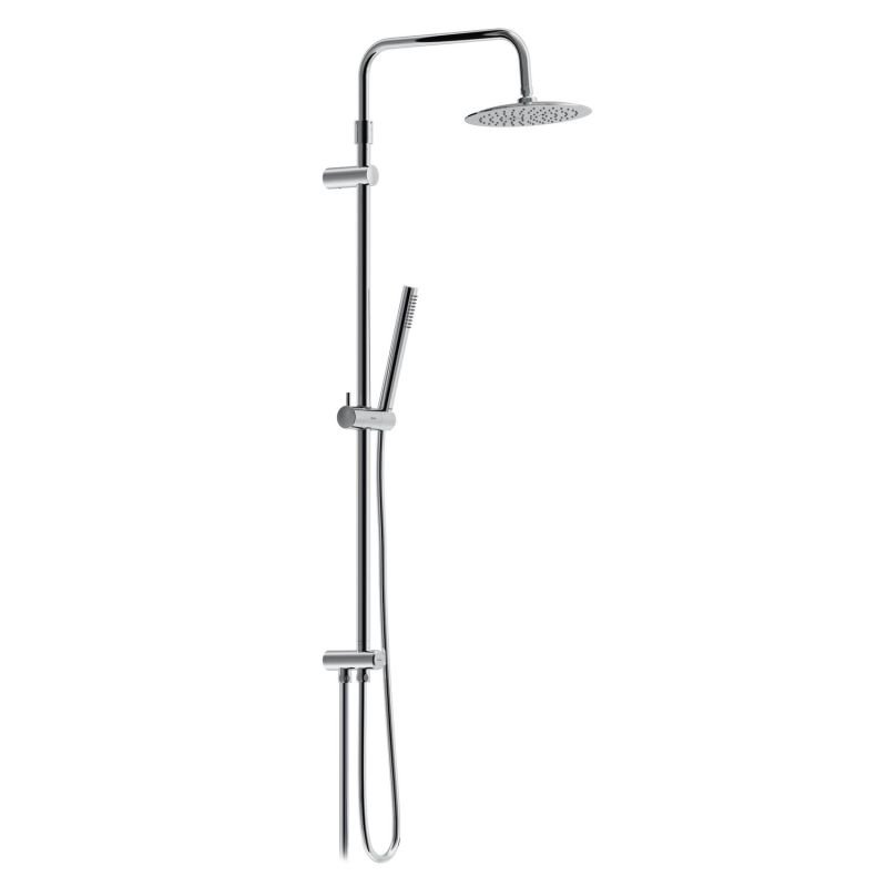 Душевая стойка Damixa Scandinavian Pure 936000000, с верхним душем, цвет хром