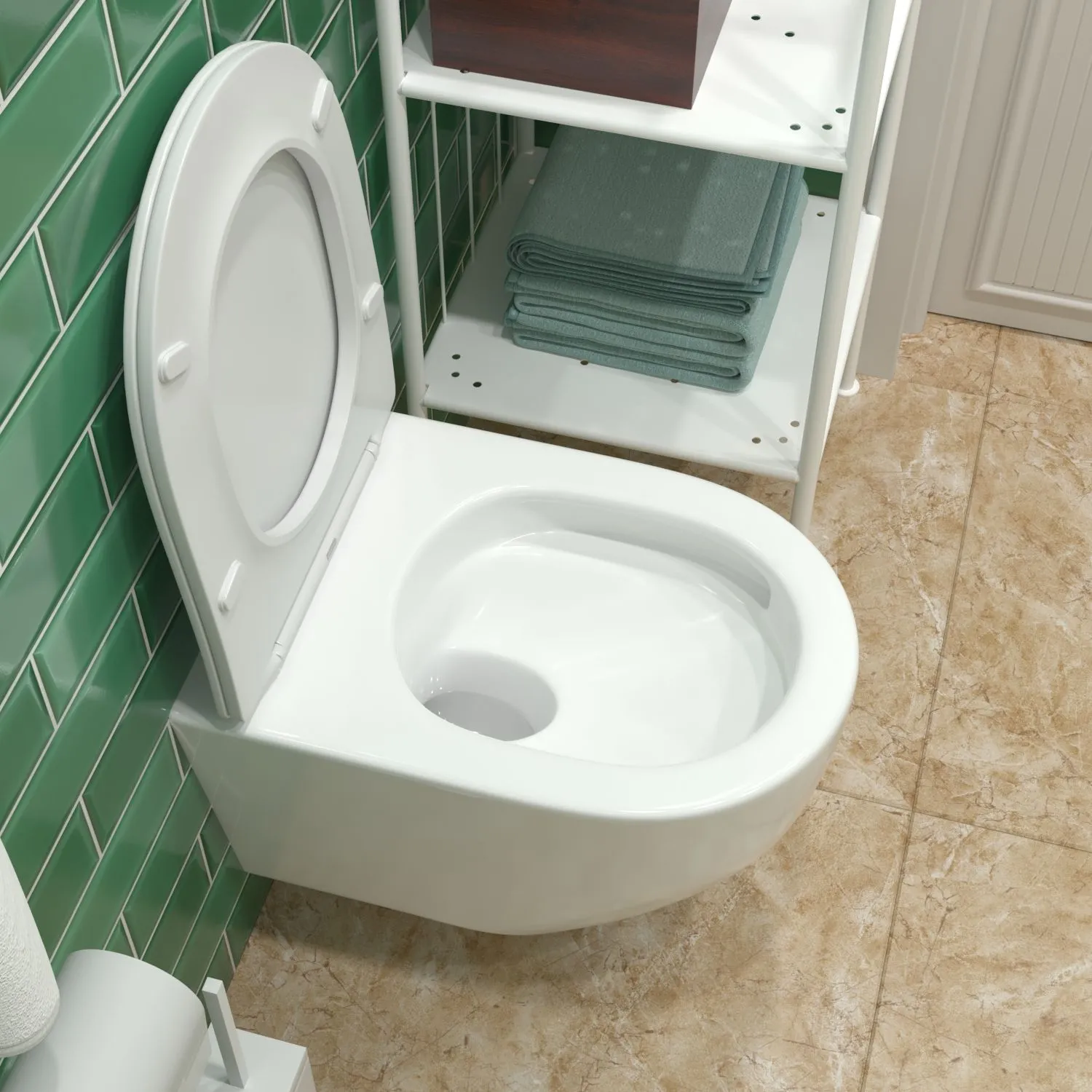 Комплект: Инсталляция JK45045+Кнопка JK207550 золото+Stella XL T JK0011011 белый унитаз, смыв торнадо - фото 1