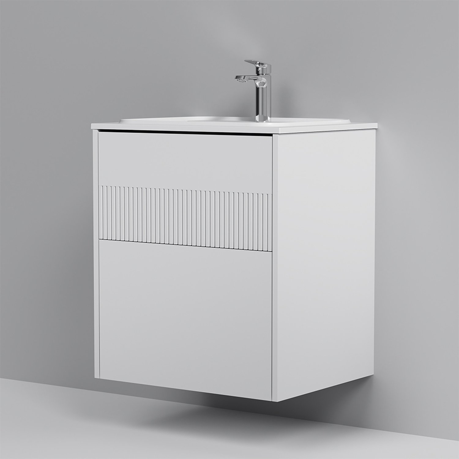 Тумба под раковину AM.PM Func 60, цвет белый матовый