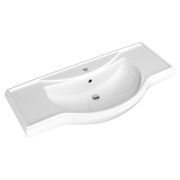 Мебель для ванной Mixline Людвиг 105, цвет патина серебро - фото 1