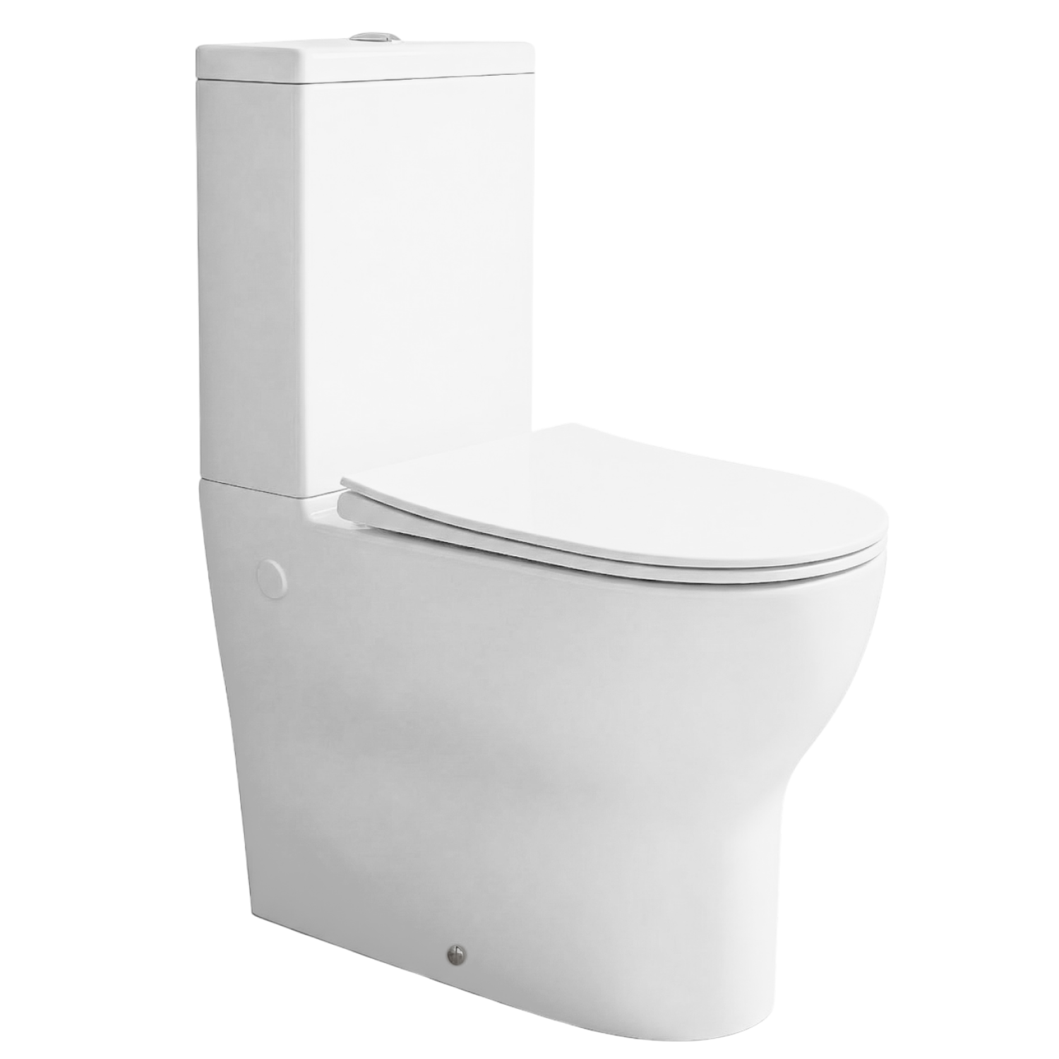 Унитаз Joki Astra JK8012002 напольный, безободковый, с сиденьем микролифт, цвет белый