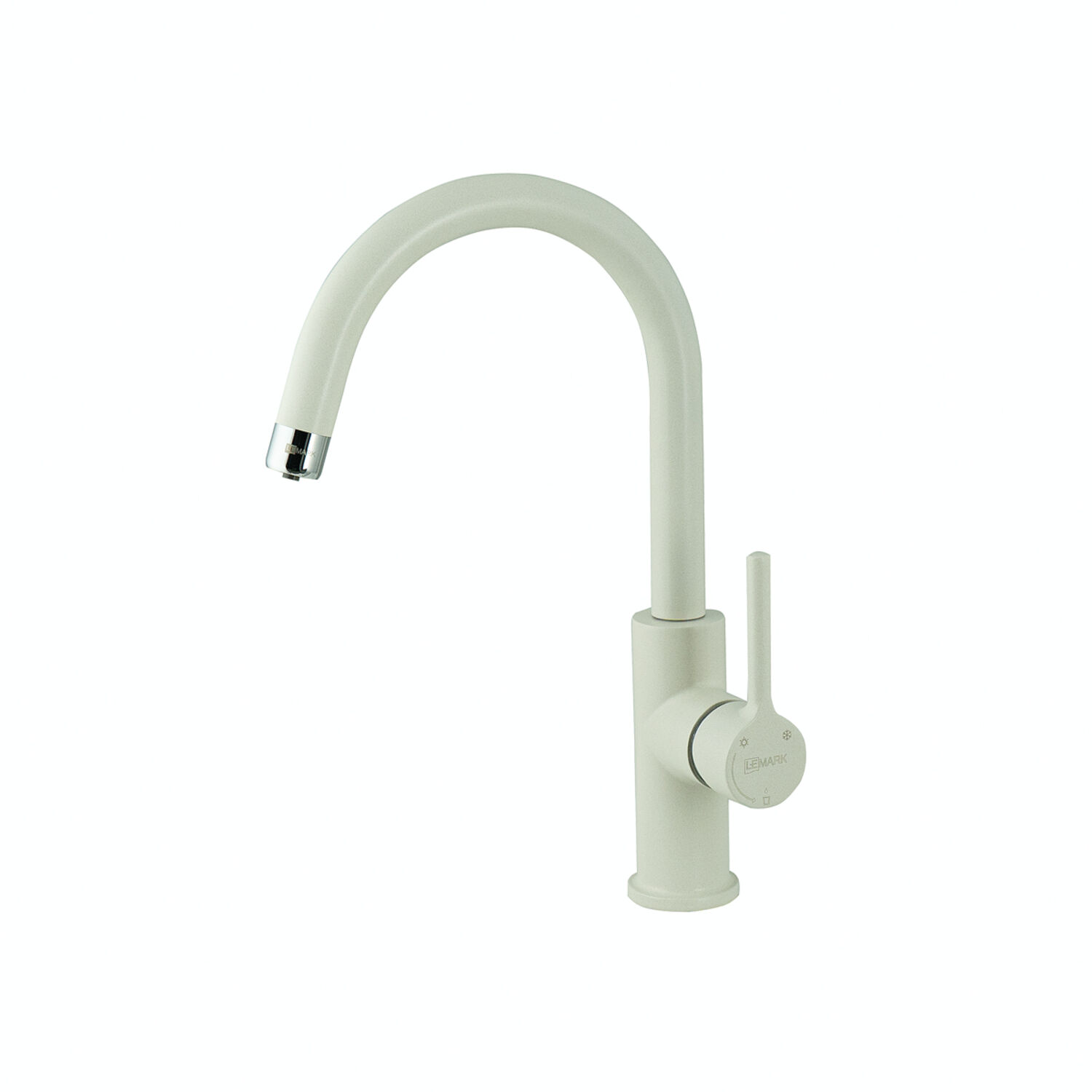 Смеситель Lemark Comfort LM3073PJS для кухни, под фильтр, цвет белый