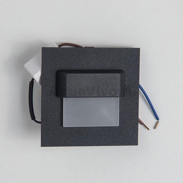 Точечный светильник Citilux Скалли CLD006K5, арматура черная, плафон металл черный, 8х8 см - фото 1