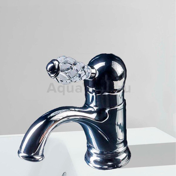 Смеситель Boheme Luxury Crystal 261-CRST для раковины - фото 1