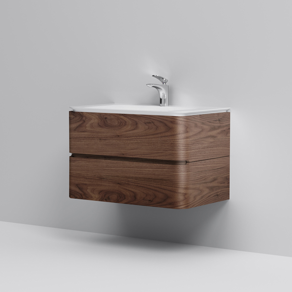 Тумба под раковину AM.PM Sensation 80, цвет орех