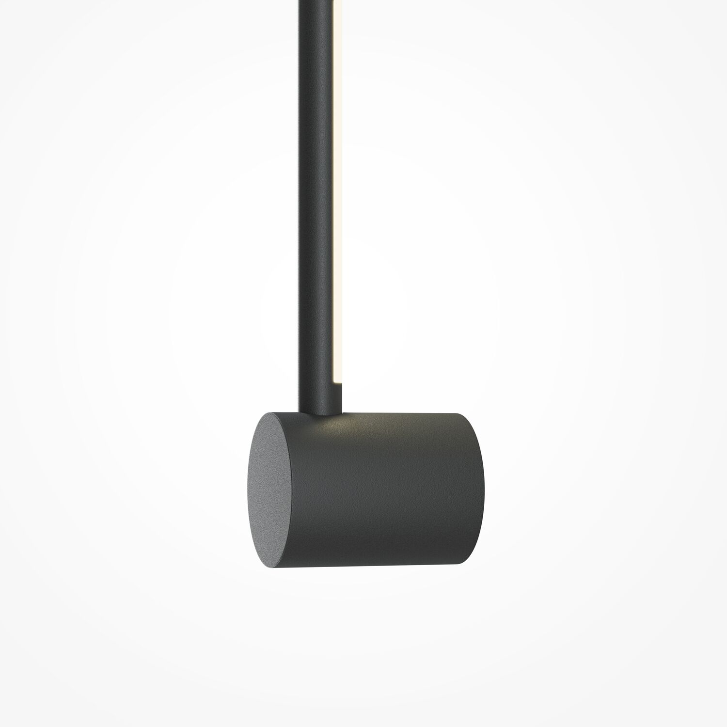 Бра Maytoni Light stick MOD237WL-L6B3K, арматура черная, плафон акрил белый - фото 1