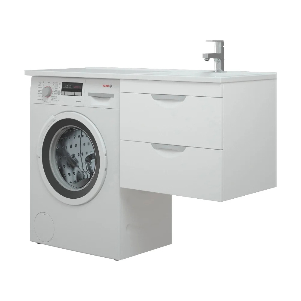 Тумба под раковину Corozo Алиот 56, подвесная, цвет белый - фото 1