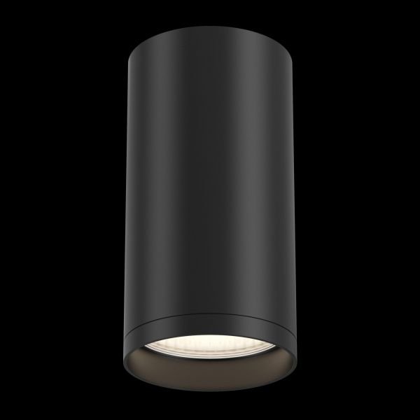 Потолочный светильник Maytoni Technical Focus S C052CL-01B, арматура черная, плафон металл черный - фото 1