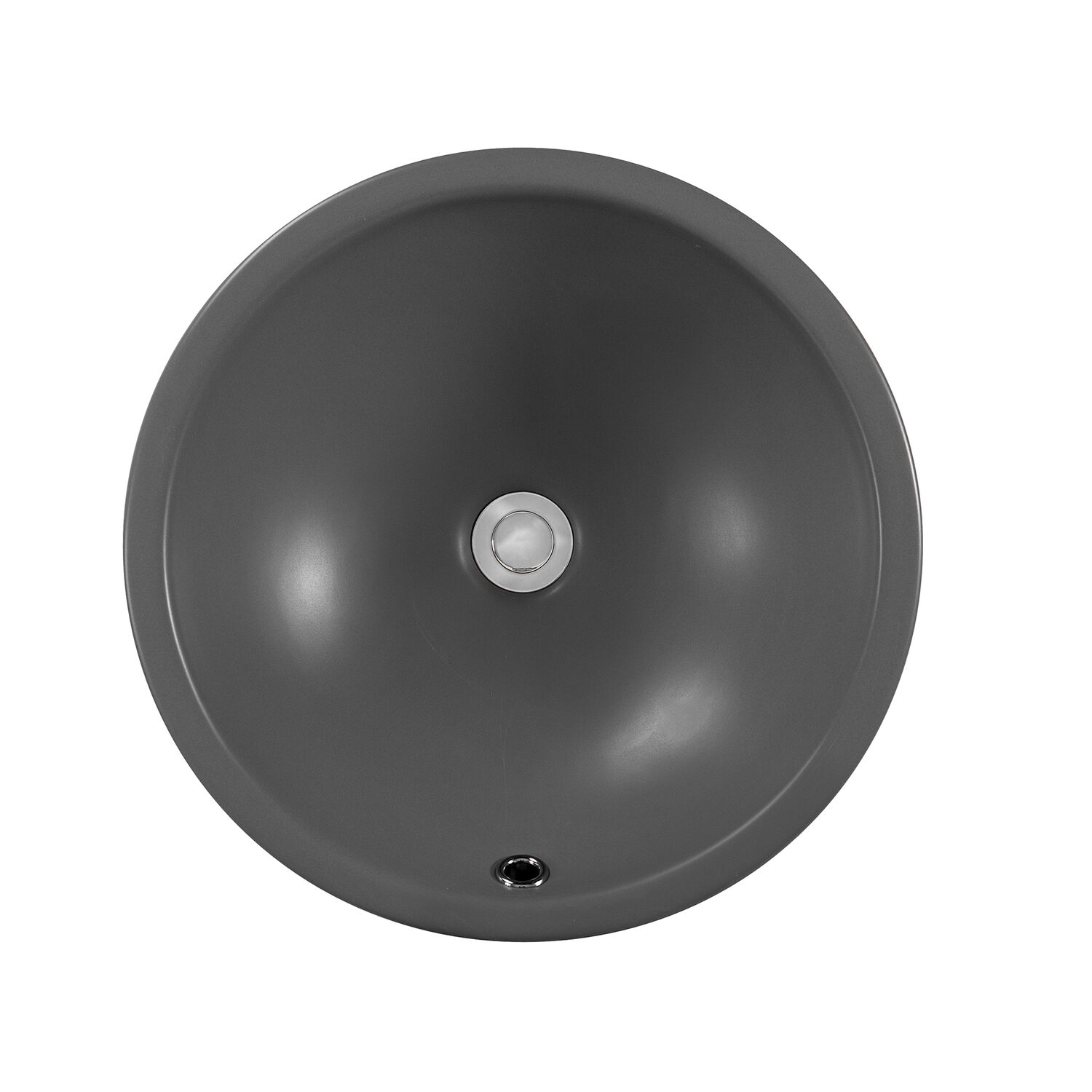 Раковина Акватек AQ5354-MG накладная, 44x44 см, цвет серый матовый - фото 1