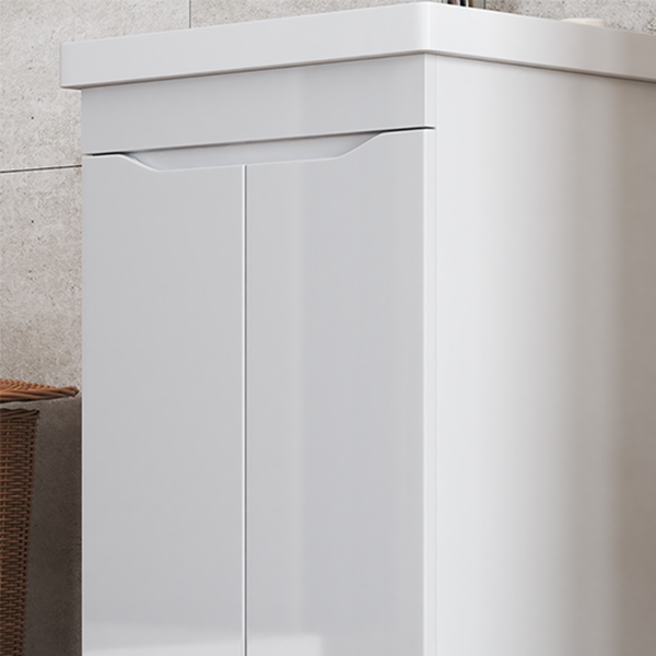 Мебель для ванной Vigo Grani 75, 2 дверцы, цвет белый