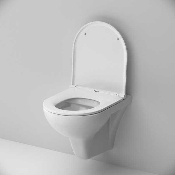Комплект AM.PM IS49051.901700 унитаза Gem FlashClean с сиденьем микролифт и инсталляции с кнопкой Pro L хром глянцевый - фото 1