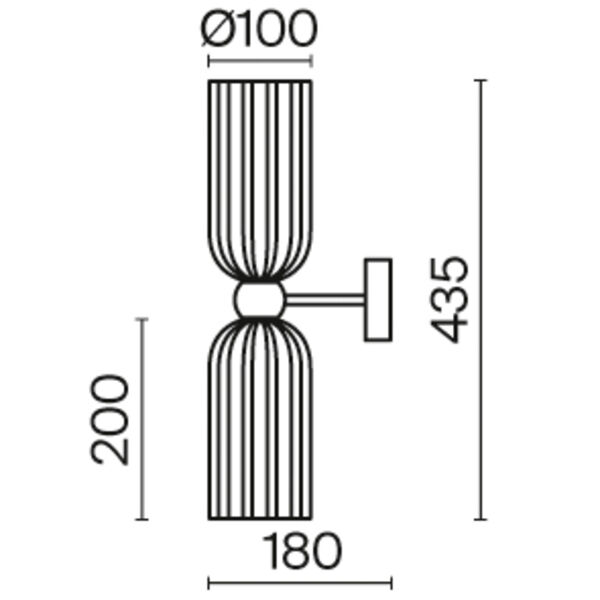 Бра Maytoni Antic MOD302WL-02W, арматура золото, плафон стекло белое - фото 1