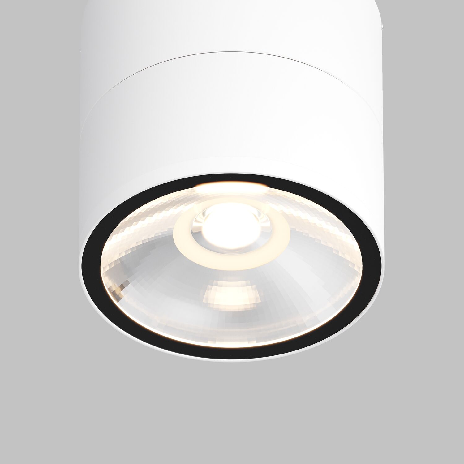 Уличный потолочный светильник Maytoni Spin O310CL-L7W3K, арматура белая    - фото 1