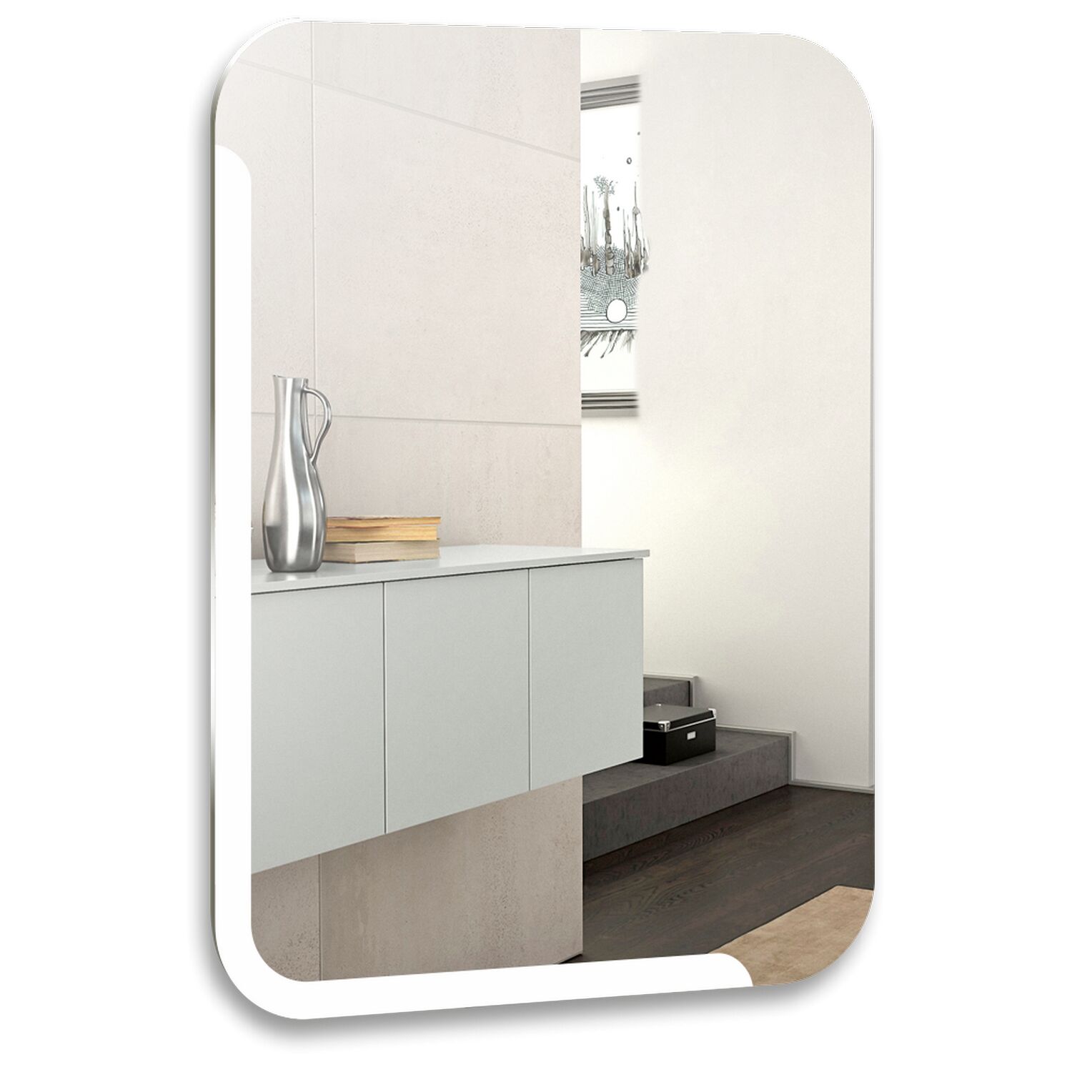 Зеркало Mixline Алькон 55x80, горизонтальный / вертикальный монтаж